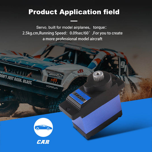 S8220 500 Helicopter Digital Servo, 13g Lightweight with Iron Core for High-Speed Performance,1 Pack（Direct Factory Sale）