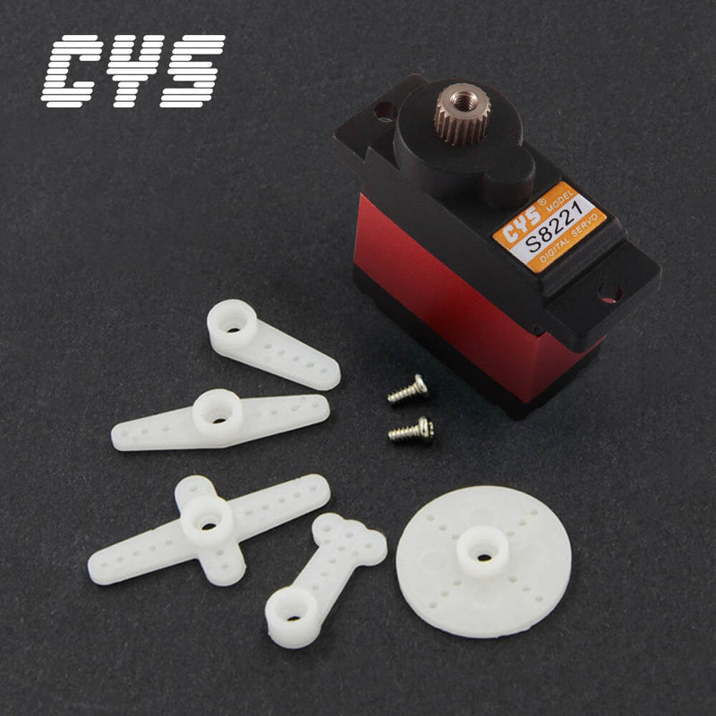 Load image into Gallery viewer, S8221 500 Helicopter Digital Servo Hight Performance with Alloy Case &amp; Iron Core Motor for Precise Flight Control,1 Pack（Direct Factory Sale）
