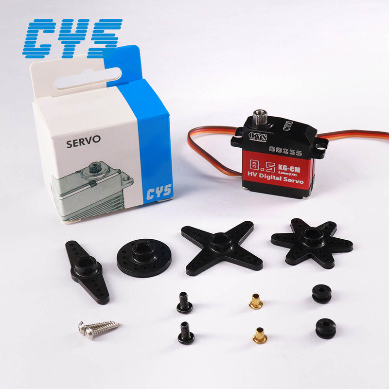 Load image into Gallery viewer, S8255 Digital Metal Gear Servo with Coreless Motor, 8.5kg Torque for RC Cars, Boats &amp; Airplanes etc,1 Pack（Direct Factory Sale）
