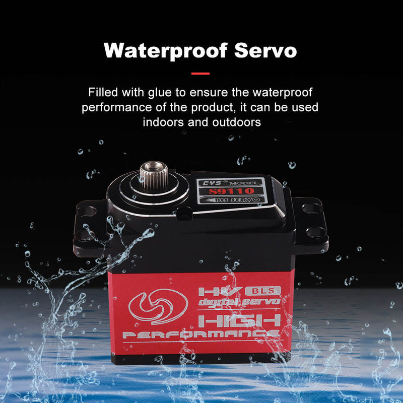 Load image into Gallery viewer, BLS9110 91 Series Brushless Servo with Full Aluminum Case and Hight Performance for Speed &amp; Precision,1 Pack（Direct Factory Sale）
