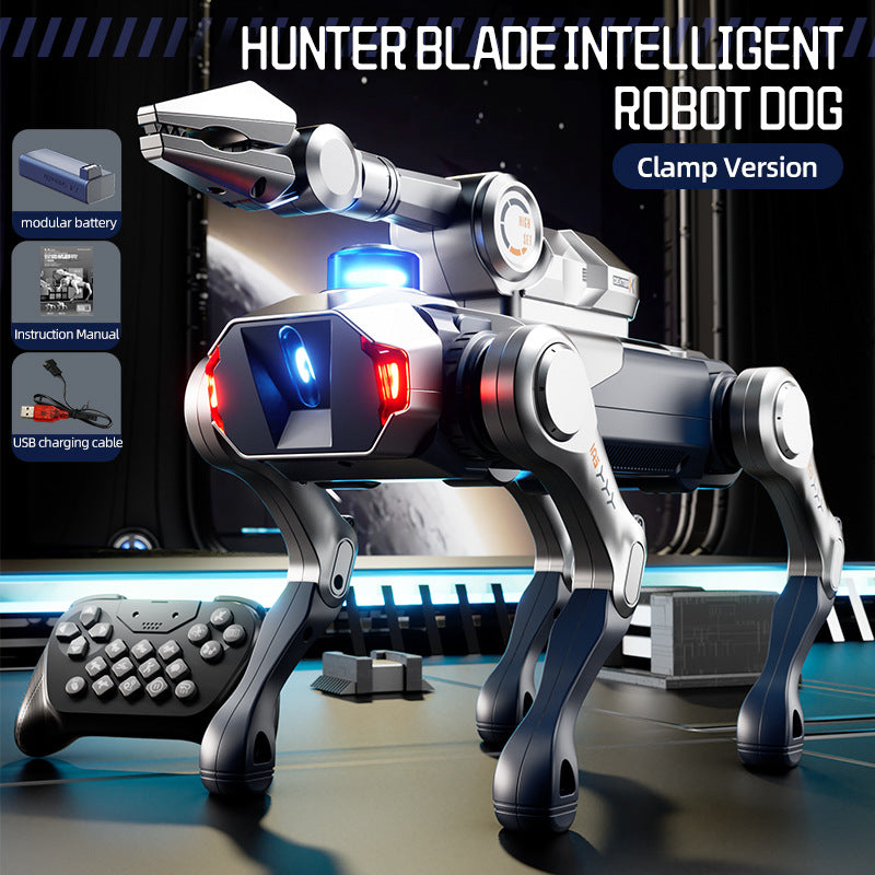 Load image into Gallery viewer, JJRC Smart RC Robot Dog, APP Controlled Programmable Robotic Mecha Toy with Water Bullet Launcher or Mechanical Arm, STEM Programming Gift for Kid
