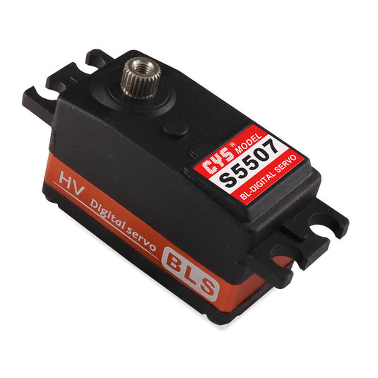 BLS5507 Brushless Low-Profile Servo, 8kg·cm High Torque & Ultra-Fast 0.05s , Perfect for RC, 1 Pack（Direct Factory Sale）