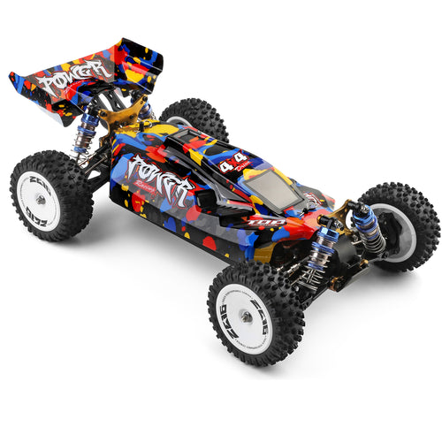 WLtoys 1/12 Scale RC Car 4WD 75KM/H High Speed Brushless 2.4G Remote Control RC Car Model 124007