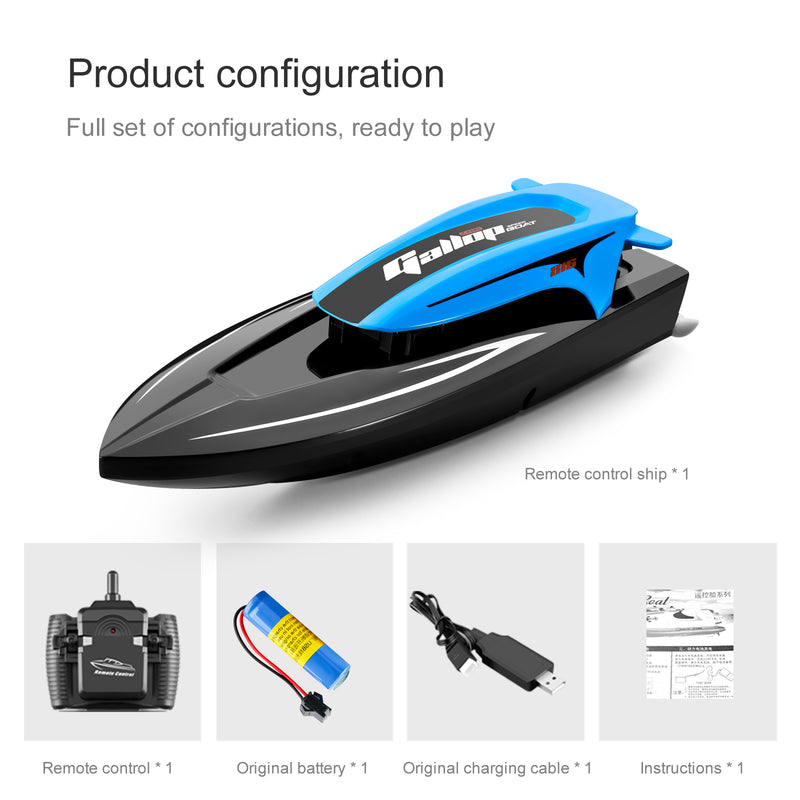 Load image into Gallery viewer, YiLe No.816 RC Boat 2.4G 20km/h High Speed Remote Control Boat With Lights
