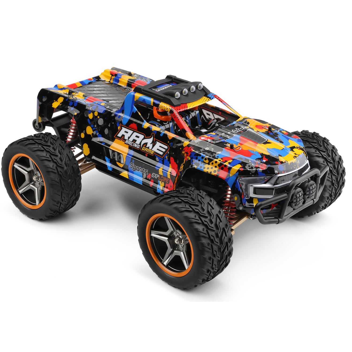 WLtoys 1/10 Scale RC Car 4WD 55KM/H Brushless 4WD 2.4G Remote Control ...
