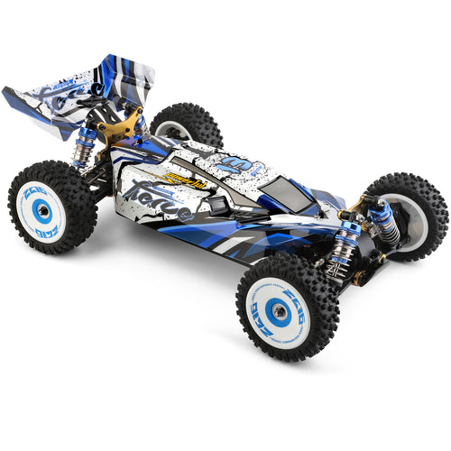 WLtoys 1/12 Scale RC Car 4WD 75KM/H High Speed Brushless 2.4G Remote Control RC Car Model 124017