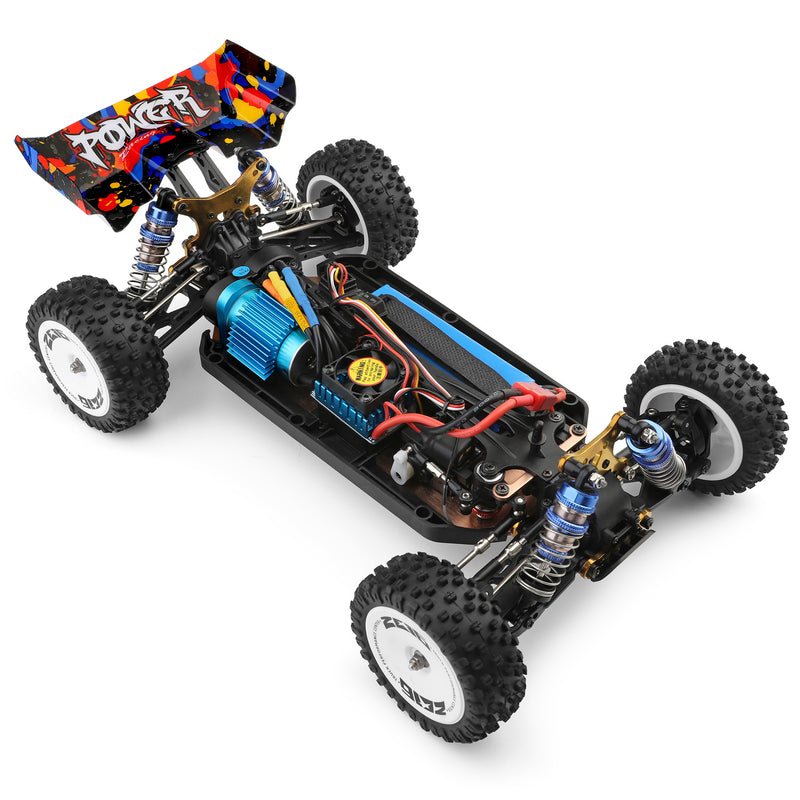 Load image into Gallery viewer, WLtoys 1/12 Scale RC Car 4WD 75KM/H High Speed Brushless 2.4G Remote Control RC Car Model 124007
