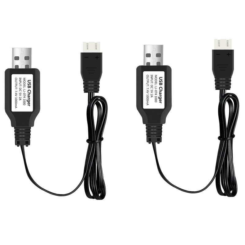 Load image into Gallery viewer, URGENEX 2S 7.4V 1A USB Battery Charger with XH-3P Connector
