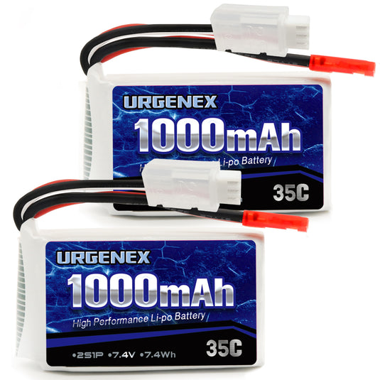 7.4V Lipo Battery 2S 1400mAh with T-Plug+ Charger for 1/10 1/16 1/18 1/24  RC Car