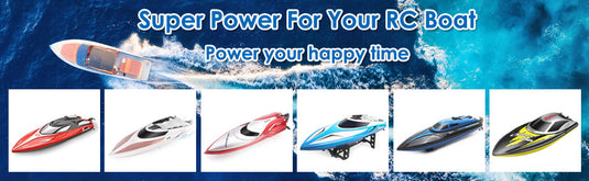 URGENEX RC Boats Battery 7.4V 850mAh with SM-2P Plug Fit for Skytech RC Boats